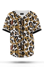 AOBS - CHEETAH GOLD BASEBALL JERSEY