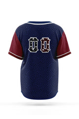 AOBS - NAVY RED BASEBALL JERSEY