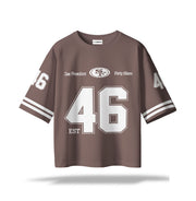 AOJ - Y2K NEW RETRO OVERSIZE JERSEY