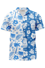 AOHS - BLUE TROPICAL SHIRT