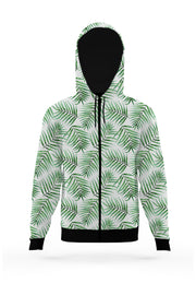 AOZH - DATES PALM TREE ZIPPER HOODIE