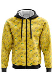 AOZH - LEMON TART ZIPPER HOODIE