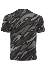 AOUT - BLACK CAMUFLAGE TSHIRT