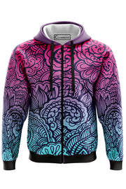 AOZH - MANDALA ZIPPER HOODIE