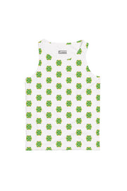 AOTT - PLANTED PATTERN WHITE TANKTOP